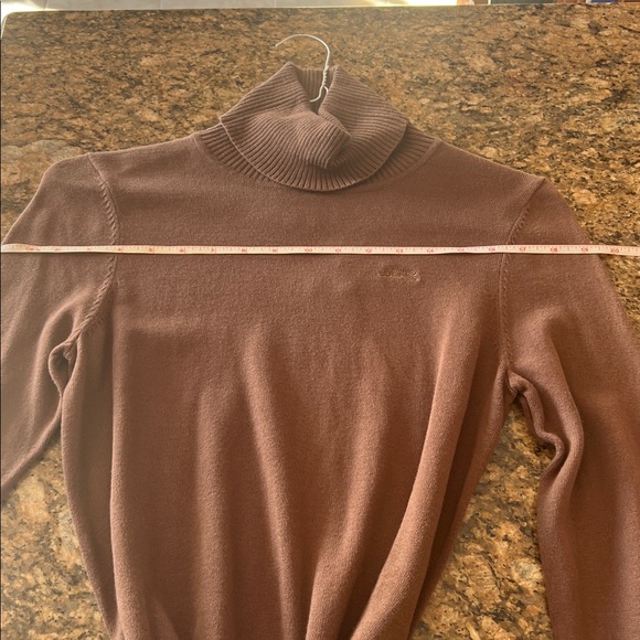 Brown Le Tigre Turtleneck Sweater that Ties around the Waist - Picture 13 of 14